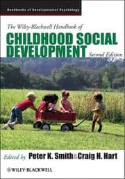 Tapa de The Wiley-Blackwell handbook of childhood social development