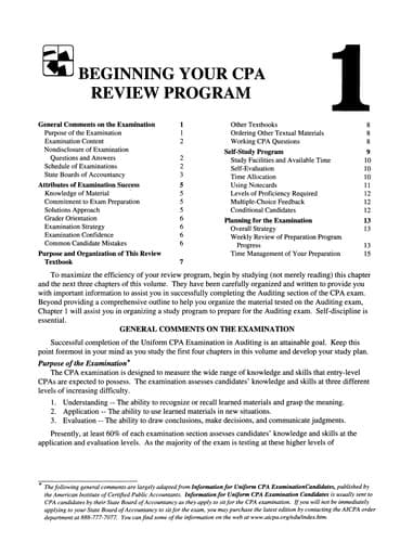 Tapa de Wiley CPA examination review, 2001