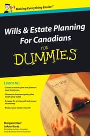 Tapa de Wills and Estate Planning For Canadians For Dummies