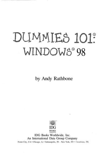 Tapa de Windows 98 dli͡a "chaĭnikov"