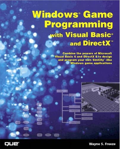 Tapa de Windows game programming with Visual Basic and DirectX