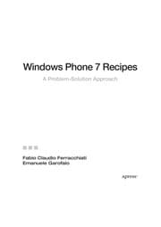 Tapa de Windows Phone 7 recipes