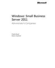 Tapa de Windows Small business server 2011