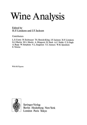 Tapa de Wine analysis