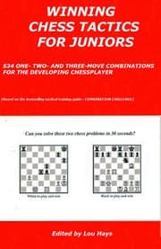 Tapa de Winning chess tactics for juniors