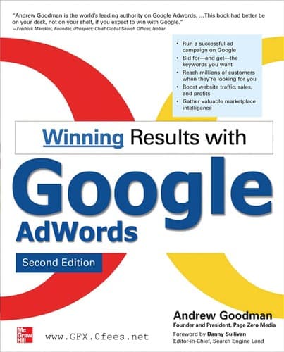 Tapa de Winning results with Google AdWords