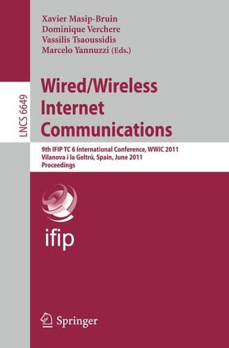 Tapa de Wired/Wireless Internet Communications