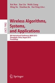 Tapa de Wireless Algorithms, Systems, and Applications