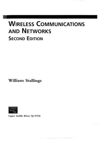 Tapa de Wireless Communication and networks