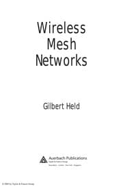 Tapa de Wireless mesh networks