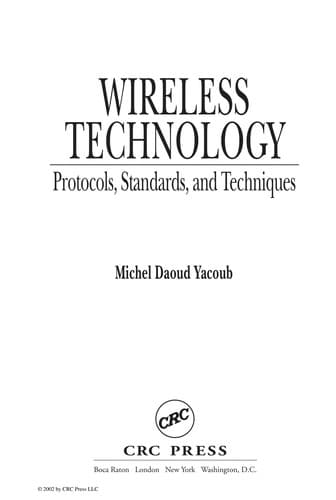 Tapa de Wireless technology