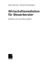 Tapa de Wirtschaftsmediation für Steuerberater