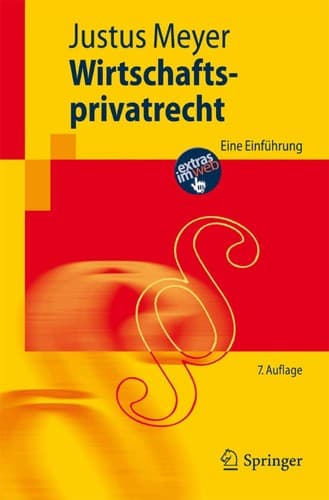 Tapa de Wirtschaftsprivatrecht