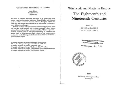 Tapa de The eighteenth and nineteenth centuries