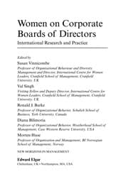 Tapa de Women on corporate boards of directors