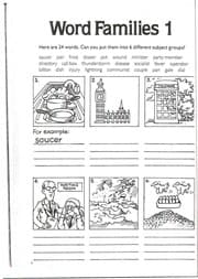 Tapa de Word games with English