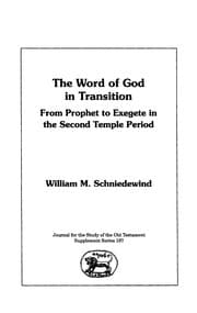 Tapa de Word of God in Transition