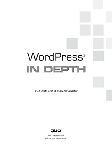 Tapa de WordPress in depth