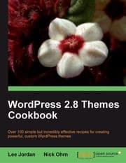 Tapa de Wordpress 2.8 themes cookbook