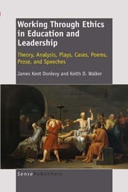Tapa de Working through ethics in education and leadership