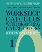 Tapa de Workshop calculus with graphing calculators