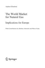 Tapa de The World Market for Natural Gas