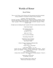 Tapa de Worlds of Honor