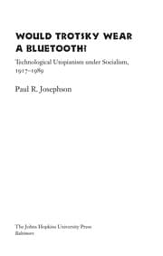 Tapa de Would Trotsky wear a Bluetooth?
