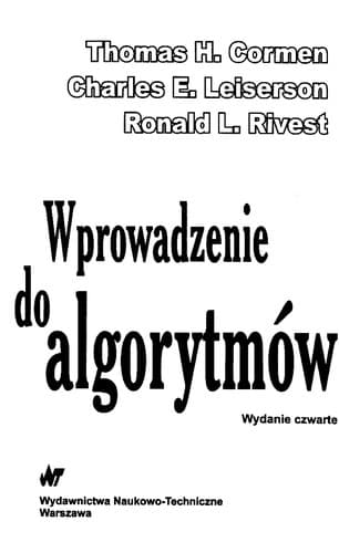 Tapa de Wprowadzenie do algorytmów