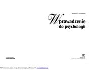 Tapa de Wprowadzenie do psychologii