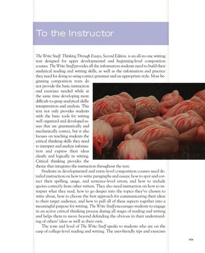 Tapa de The write stuff