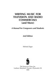 Tapa de Writing music for television and radio commercials (and more)