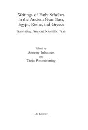 Tapa de Writings of early scholars in the ancient Near East, Egypt, Rome, and Greece