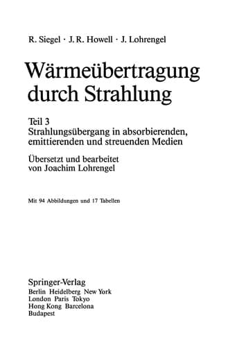 Tapa de Wärmeübertragung durch Strahlung