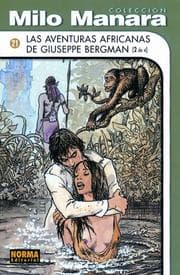 Tapa de Las Aventuras Africanas de Giuseppe Bergman, vol. 1/ African Adventures Vol. 1 (Milo Manara Coleccion)