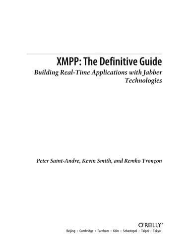 Tapa de XMPP