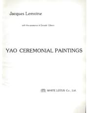 Tapa de Yao ceremonial paintings