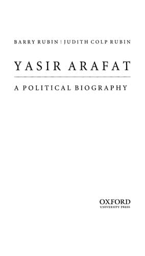 Tapa de Yasir Arafat