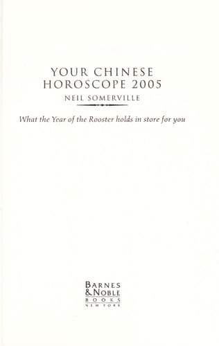 Tapa de Your Chinese Horoscope
