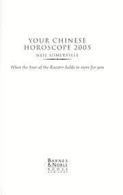 Tapa de Your Chinese Horoscope