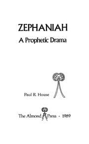 Tapa de Zephaniah, a prophetic drama