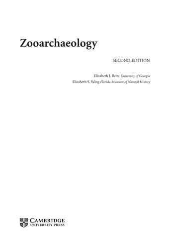 Tapa de Zooarchaeology