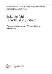 Tapa de Zukunftsfeld Dienstleistungsarbeit