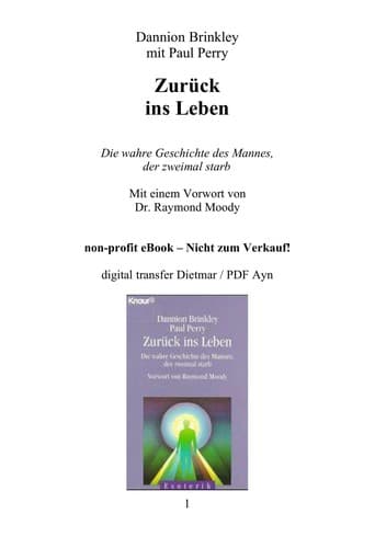 Tapa de Zurück ins Leben