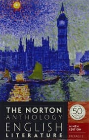 Tapa de The Norton Anthology of English Literature (Ninth Edition)  (Vol. Package 2: Volumes D, E, F)