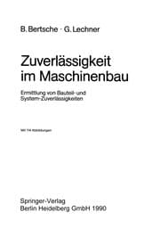 Tapa de Zuverlässigkeit im Maschinenbau