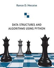 Tapa de Data structures and algorithms using Python