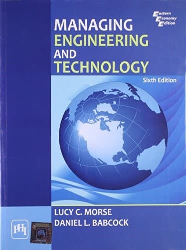 Tapa de Managing Engineering and Technology