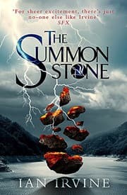 Tapa de The Summon Stone: The Gates of Good and Evil, Book One (A Three Worlds Novel)