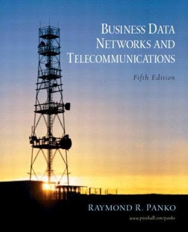 Tapa de Business Data Networks and Telecommunications (5th Edition)